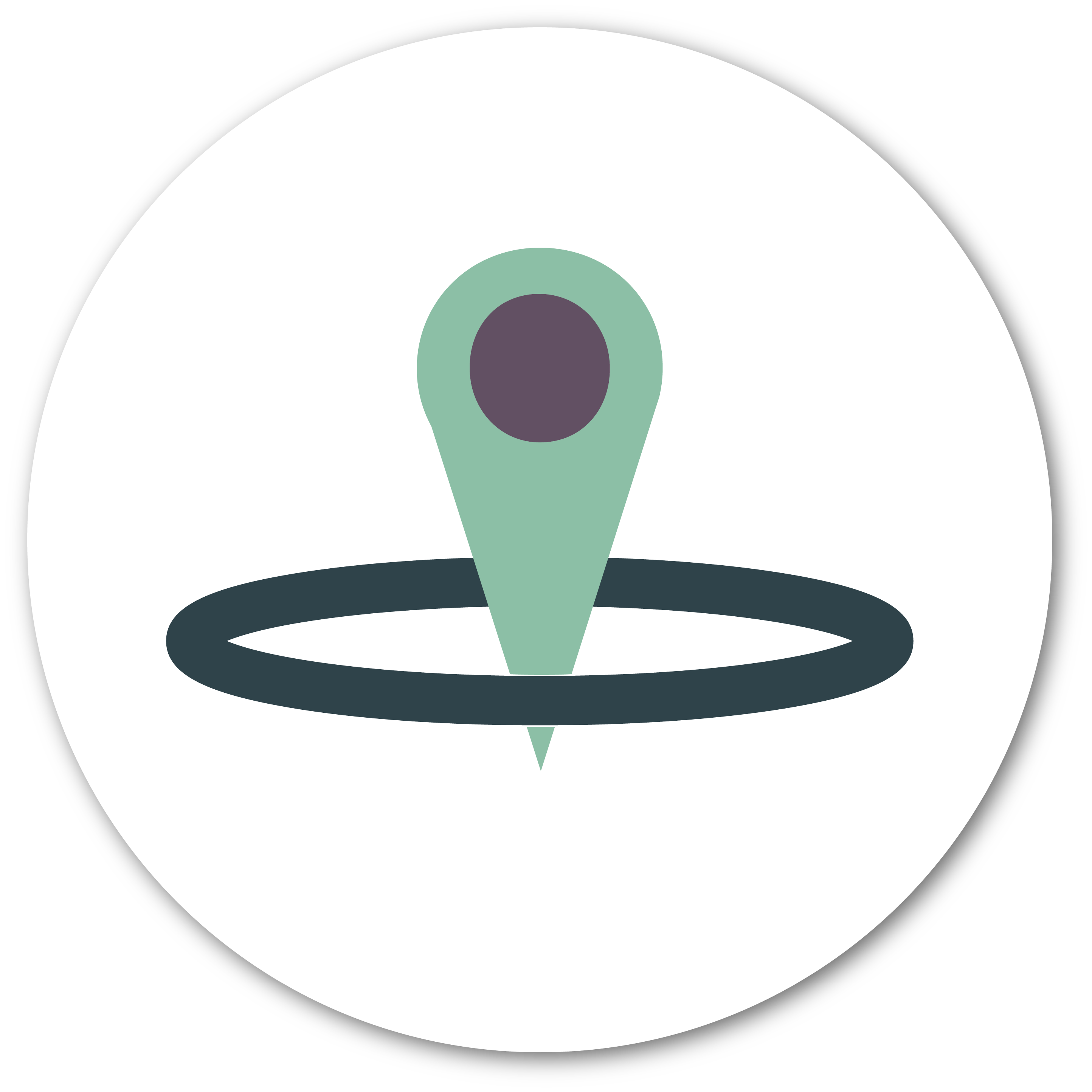sales territory design mapping icon